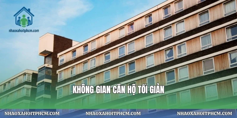 Không gian căn hộ tối giản