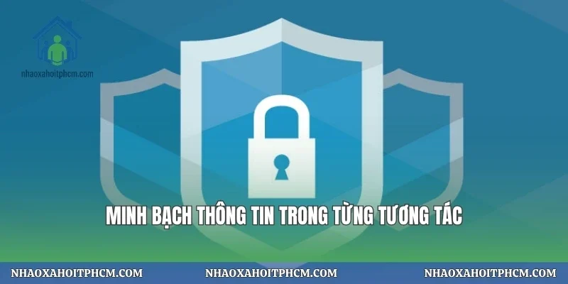 Minh bạch thông tin trong từng tương tác