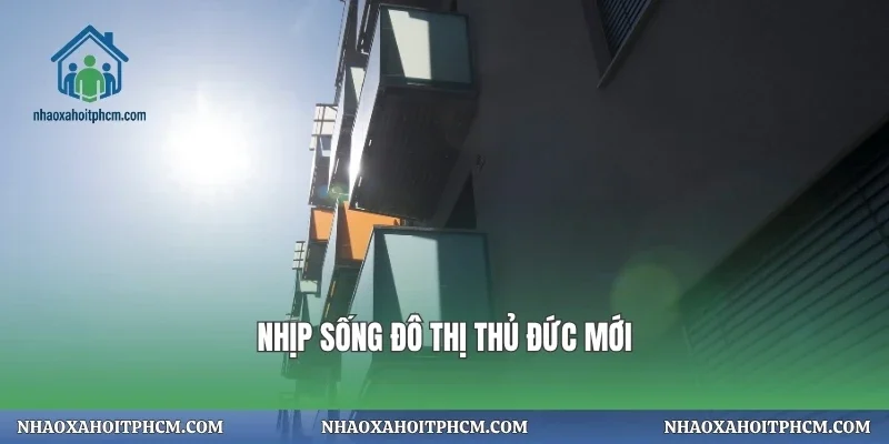 Nhịp sống đô thị Thủ Đức mới
