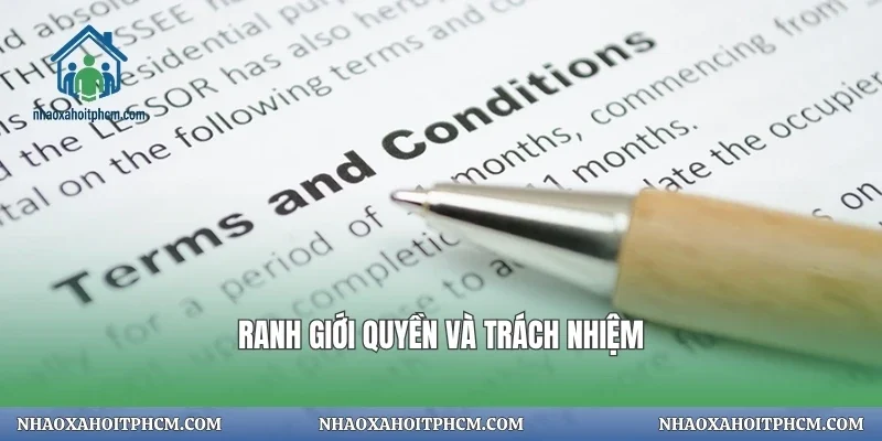 Ranh giới quyền và trách nhiệm