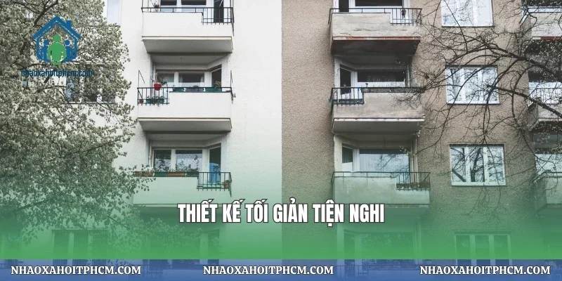 Thiết kế tối giản tiện nghi