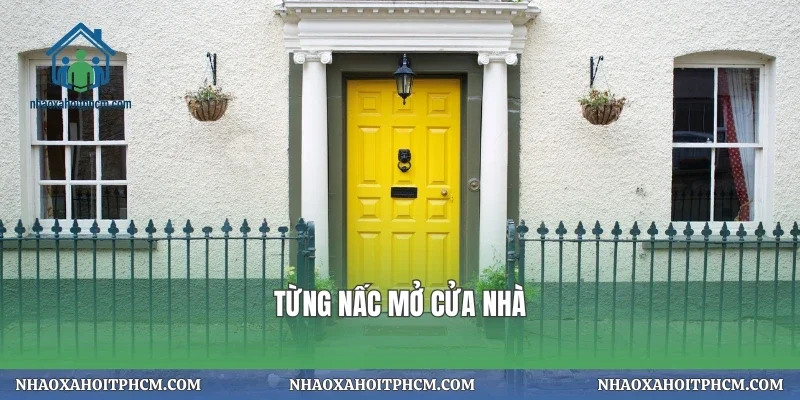 Từng nấc mở cửa nhà